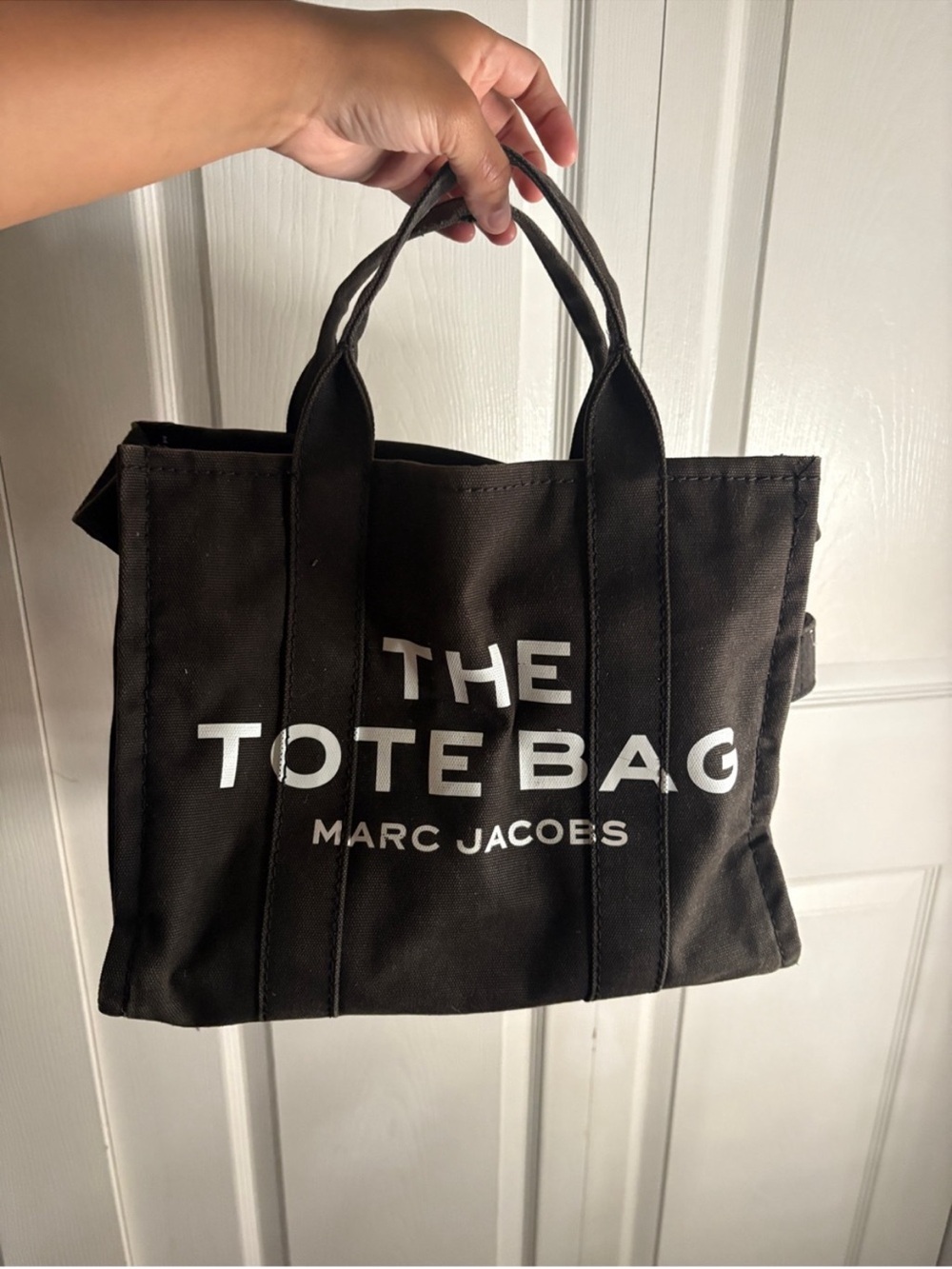Marc Jacobs Black Canvas 'The Tote Bag' Men's Tote
